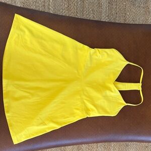 Spiritual Gangster Yellow Halter Dress